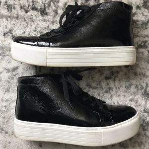 Kenneth Cole Janette high top platform sneakers